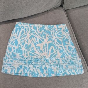 Lilly Pulitzer Dragonfly Ruffle Skort